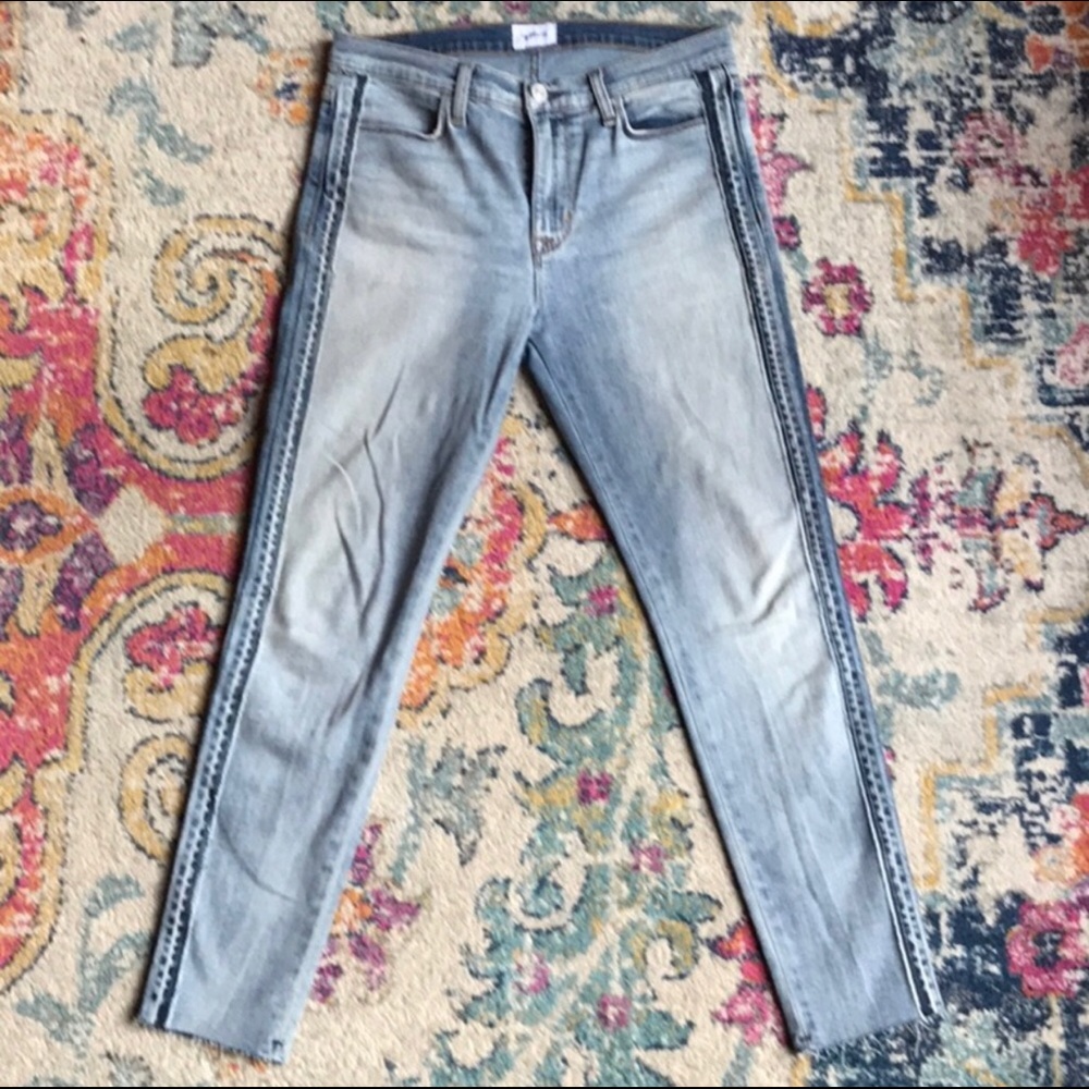 Hudson Barbara High Rise Skinny Jeans